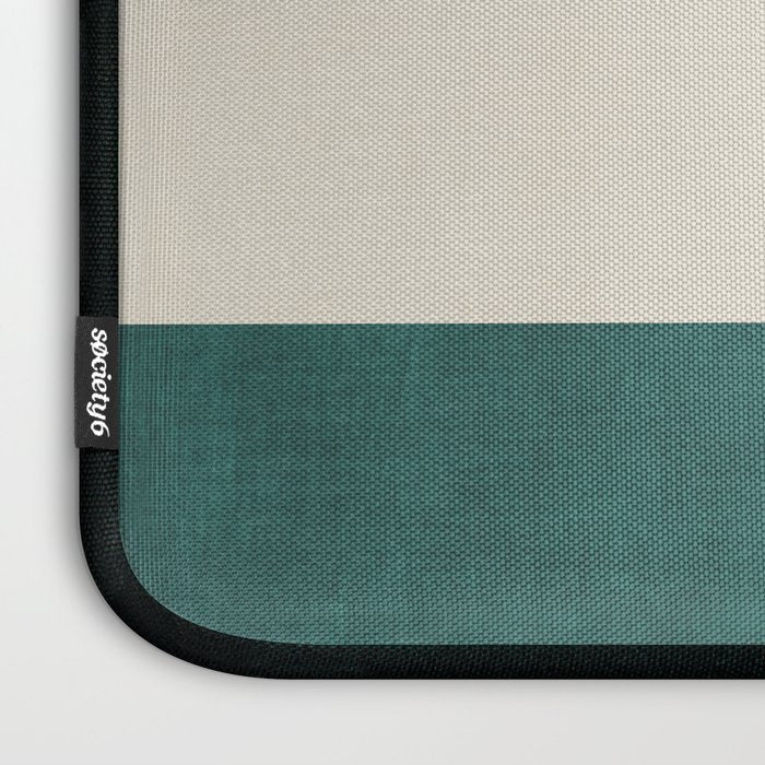 Geometric Minimalist Bright Pastel Tones Abstract Artwork Laptop Sleeve Gallery Image 3