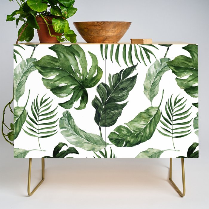 Tropical Leaf Credenza Gallery Image 1