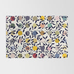 expectant iteration botanical garden pattern Rug Gallery Image 2