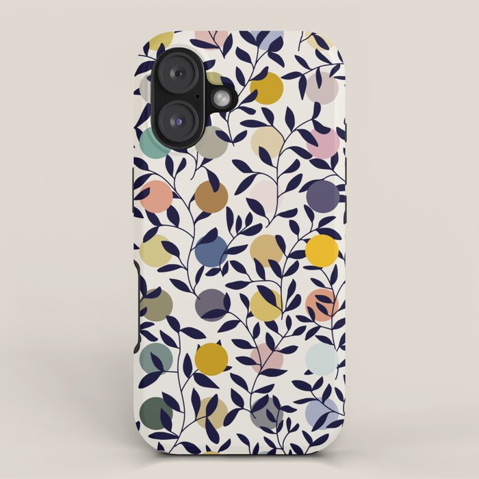 expectant iteration botanical garden pattern iPhone Case Gallery Image 1