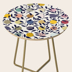 expectant iteration botanical garden pattern Side Table Gallery Image 2