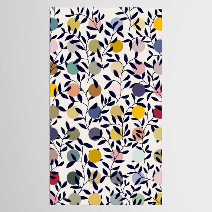 expectant iteration botanical garden pattern Tablecloth Gallery Image 2