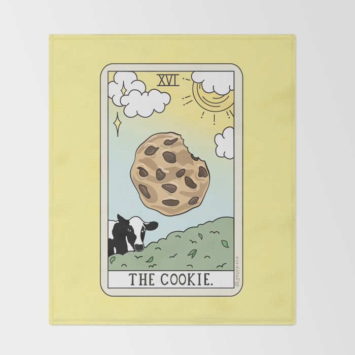 COOKIE READING Throw Blanket Gallery Image 2