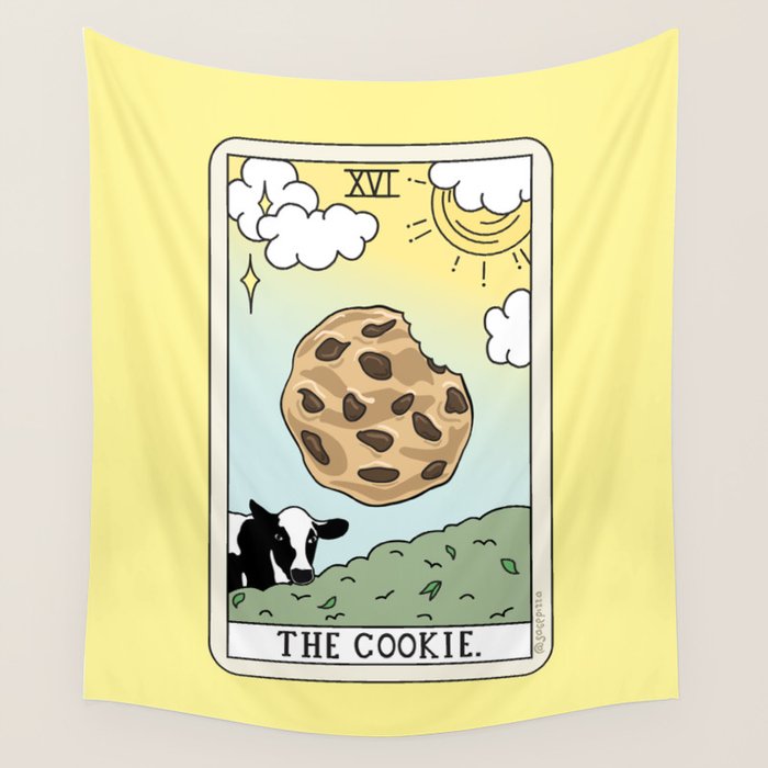 COOKIE READING Wall Tapestry Gallery Image 4