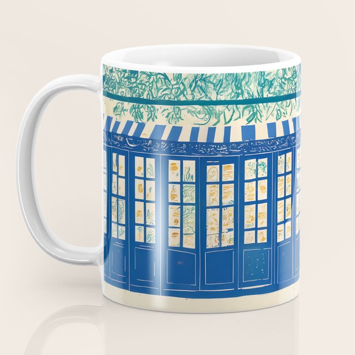Charming French Cheese Shop Coffee Mug Gallery Image 3