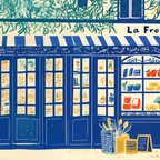 Charming French Cheese Shop Coffee Mug Gallery Image 2