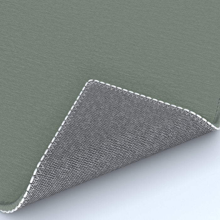Neutral Sage Grey II Solid Color Rug Gallery Image 4