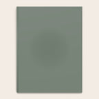 Neutral Sage Grey II Solid Color Notebook Gallery Image 4
