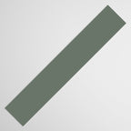 Neutral Sage Grey II Solid Color Table Runner Gallery Image 3