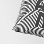 Atlanta City Text Pattern USA Pillow Sham Gallery Image 4