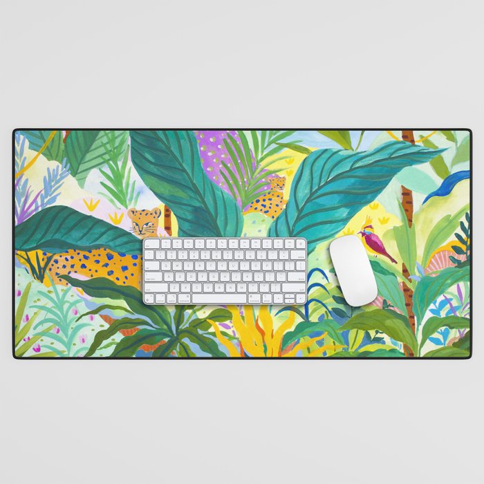 Paradise Jungle Desk Mat Gallery Image 1