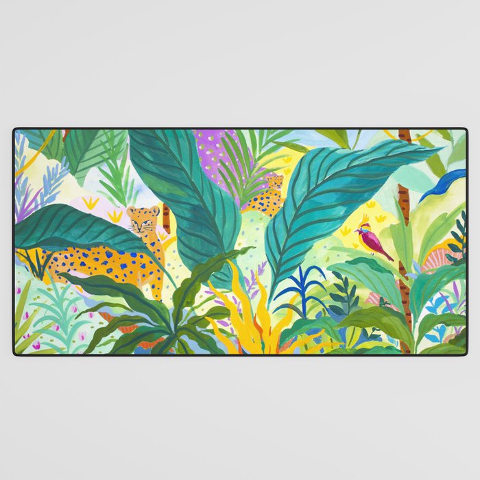 Paradise Jungle Desk Mat Gallery Image 3