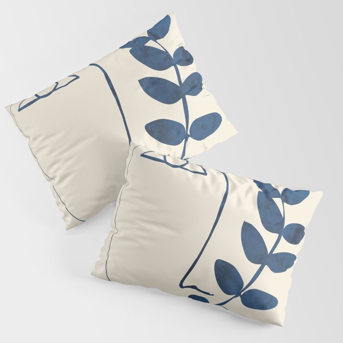 Abstract Face 5 Pillow Sham Gallery Image 1