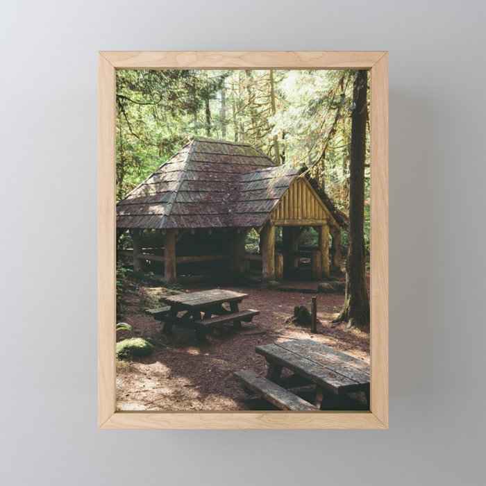 Tollgate Campground Mini Art Print Gallery Image 1
