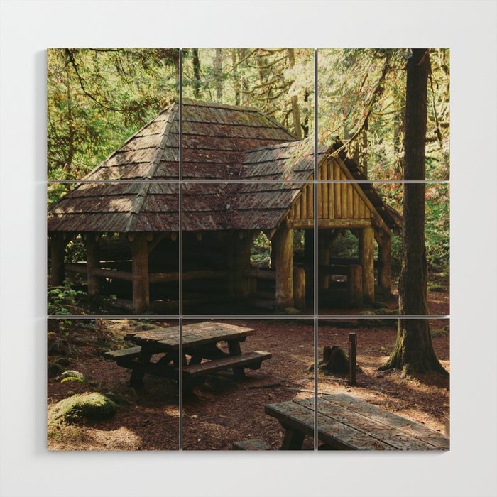 Tollgate Campground Wood Wall Art Gallery Image 1