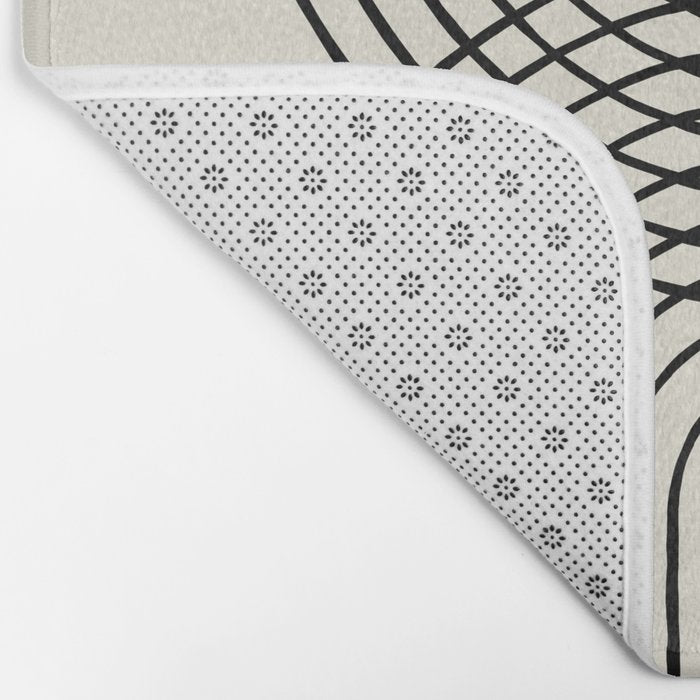 Arch duo 1 Mid century modern Bath Mat Gallery Image 2