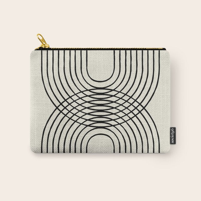 Arch duo 1 Mid century modern Carry All Pouch Gallery Image 1