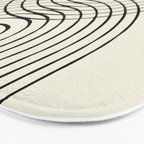 Arch duo 1 Mid century modern Bath Mat Gallery Image 3