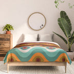 Psychedelic Eye Melt - 60s Palette Comforter Gallery Image 3