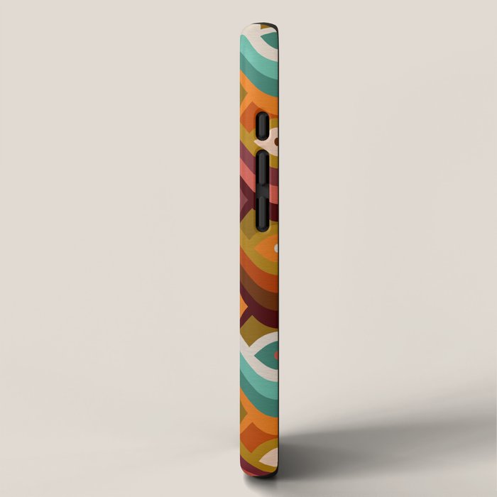 Psychedelic Eye Melt - 60s Palette iPhone Case Gallery Image 2
