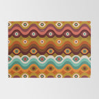 Psychedelic Eye Melt - 60s Palette Rug Gallery Image 2