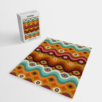Psychedelic Eye Melt - 60s Palette Jigsaw Puzzle Gallery Image 2