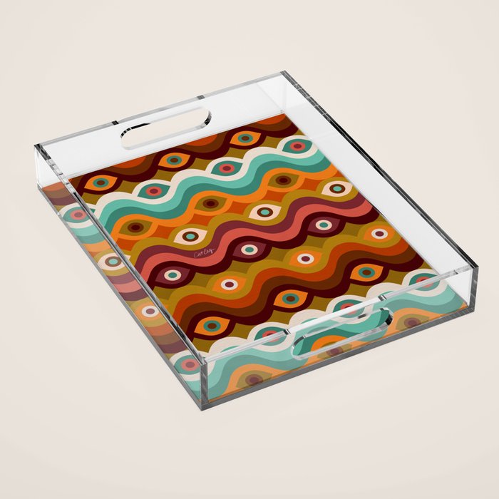 Psychedelic Eye Melt - 60s Palette Acrylic Tray Gallery Image 1