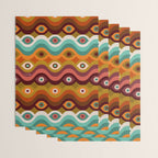 Psychedelic Eye Melt - 60s Palette Wrapping Paper Gallery Image 3