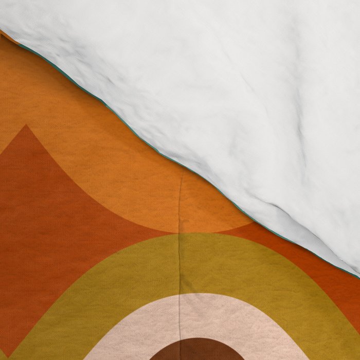 Psychedelic Eye Melt - 60s Palette Comforter Gallery Image 4