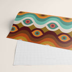 Psychedelic Eye Melt - 60s Palette Wrapping Paper Gallery Image 2