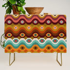Psychedelic Eye Melt - 60s Palette Credenza Gallery Image 1