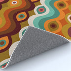 Psychedelic Eye Melt - 60s Palette Rug Gallery Image 4