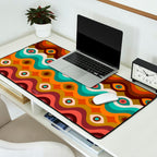 Psychedelic Eye Melt - 60s Palette Desk Mat Gallery Image 2