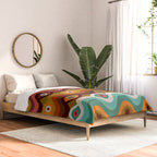 Psychedelic Eye Melt - 60s Palette Comforter Gallery Image 2