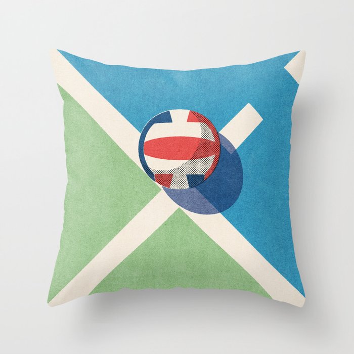 BALLS - Volleyball - II Throw Pillow Gallery Image 6
