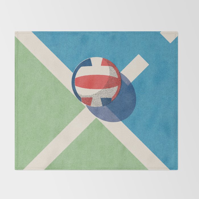 BALLS - Volleyball - II Throw Blanket Gallery Image 2