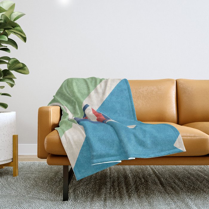 BALLS - Volleyball - II Throw Blanket Gallery Image 1