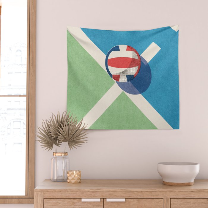 BALLS - Volleyball - II Wall Tapestry Gallery Image 2