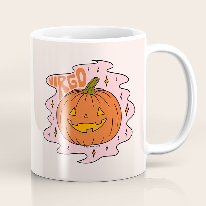 Virgo Jack O Lantern Coffee Mug Gallery Image 1