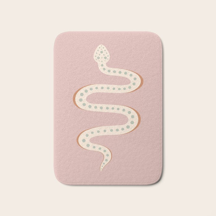 Minimal Snake XXXVIII Bath Mat Gallery Image 1