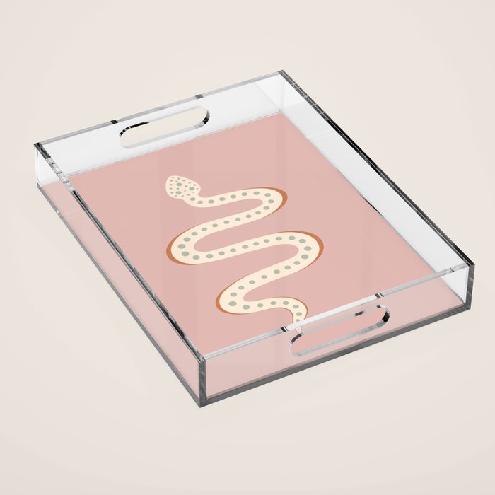 Minimal Snake XXXVIII Acrylic Tray Gallery Image 1
