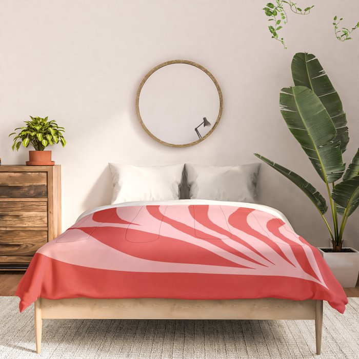 Coral Leaf: Paper Cutouts Matisse Edition Comforter Gallery Image 3
