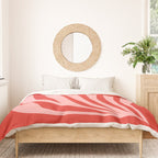 Coral Leaf: Paper Cutouts Matisse Edition Duvet Cover Gallery Image 3