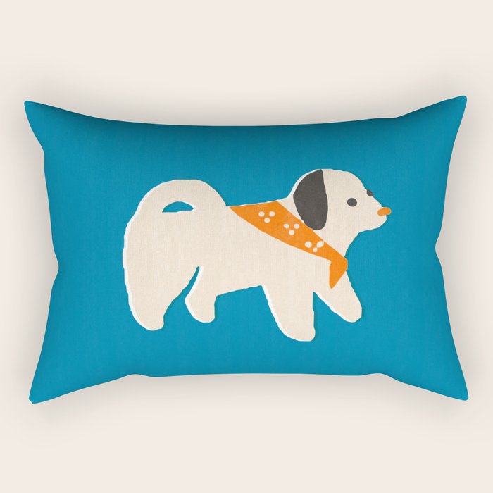 Woof! Rectangular Pillow Gallery Image 1