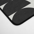 Maude Pattern - Black and White Desk Mat Gallery Image 4