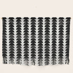 Maude Pattern - Black and White Wall Hanging Gallery Image 1
