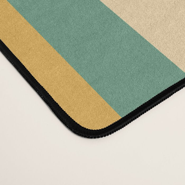 Classic Stripes XIX - Boho Vintage Desk Mat Gallery Image 4