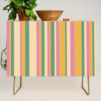 Classic Stripes XIX - Boho Vintage Credenza Gallery Image 1