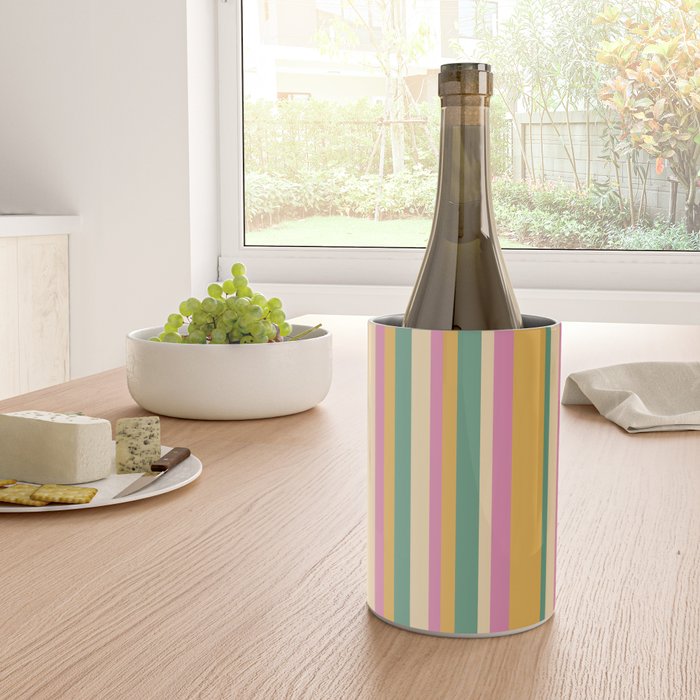 Classic Stripes XIX - Boho Vintage Wine Chiller Gallery Image 4