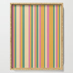 Classic Stripes XIX - Boho Vintage Serving Tray Gallery Image 1
